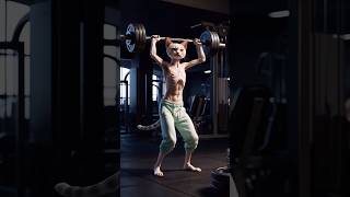 Hybrid Insult old Cat and Cat fitness club ❤️ ytshorts hybrids shorts animals [upl. by Eide]