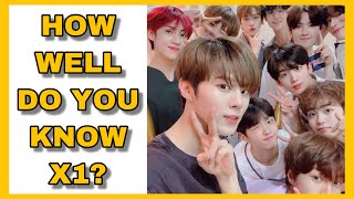 X1 Quiz  How Well Do You Know X1 [upl. by Hasila]