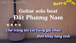 Karaoke Tone Nữ Đất Phương Nam  Guitar Solo Beat Acoustic  Anh Trường Guitar [upl. by Aliza]