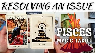 Pisces Tarot🌋A LONG TERM ISSUE IS RESOLVED🔥You Claim Your Right to Be Heard ♓Pisces Magic Tarot [upl. by Jet]