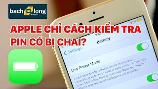 Cách kiểm tra Pin iPhone bị chai từ Apple chính xác 100 [upl. by Nialb755]