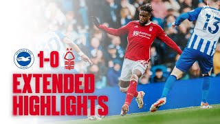 EXTENDED HIGHLIGHTS  BRIGHTON 10 NOTTINGHAM FOREST  PREMIER LEAGUE [upl. by Emelia554]