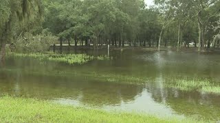 Fernandina Beach residents dealing with drainage issues flooding [upl. by Tjader]