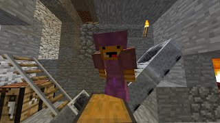 Lagging out a botted P2W minecraft server with minecarts [upl. by Alyssa]