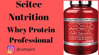 Scitec Nutrition 100 Whey Protein professional [upl. by Enitram914]