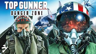 Top Gun Takeoff  TOP GUNNER DANGER ZONE  Full Movie  BudgetBlockbuster [upl. by Ludovick]