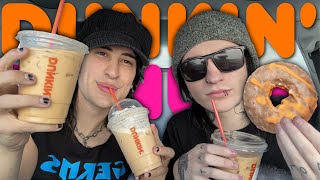 Dunkins Pumpkin Spice TASTE TEST [upl. by Sarat]