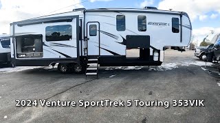 The New 2024 Venture SportTrek 5 Touring 353VIK [upl. by Annaya395]