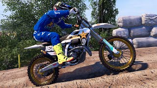 1st in Qualifying MXGP Lommel Realistic Mode [upl. by Thilde]