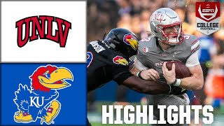 UNLV Rebels vs Kansas Jayhawks  Full Game Highlights  ESPN College Football [upl. by Hynda]