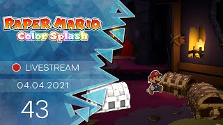 Paper Mario Color Splash LivestreamBlind  43  Gut versteckter Schatz [upl. by Ellohcin]