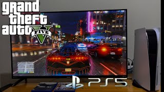 TESTANDO GTA 5 NO PS5 [upl. by Gittle]