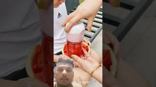 watar melon juice drink 🍷🍻trending watermelon goodthing boongitems fruit edm shortsviral [upl. by Davon124]