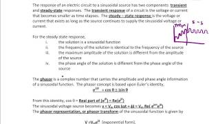 ES203 Lec 72 Sinusoids RMS Phasors [upl. by Eboj]