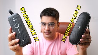 TRIBIT StormBox 2 Review amp Comparison with XSound Plus 2 w Mic amp Sound Test [upl. by Hairaza522]