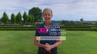 21 Day Movement Challenge  5 Minutes A Day [upl. by Aenit406]