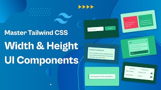 002 Width amp Height UI Components  Master Tailwind CSS 100daysofcode tailwindcss ui [upl. by Reseta]