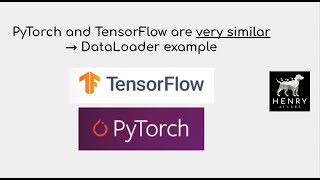 PyTorch vs TensorFlow  DataLoader example [upl. by Bocoj]