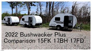 2022 Bushwacker Plus Comparing 15FK 17BH17FD models [upl. by Yetti105]