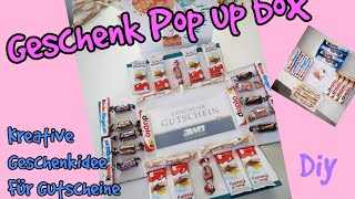 DIY Geschenkbox basteln nach MatroschkaPrinzip Gutscheine nett verpacken [upl. by Ahsineg]