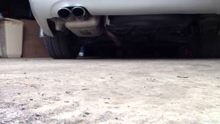 Mercedes C32 AMG Exhaust resonator delete [upl. by Egerton]