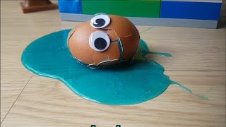 Humpty Dumpty  Kids Songs  Nursery Rhymes  Slime Egg [upl. by Amlus742]