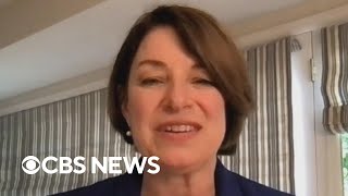 Sen Amy Klobuchar on Biden decision to end campaign [upl. by Eladnar]