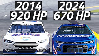 Has NASCAR Gotten SLOWER In The Last 10 YEARS [upl. by Aniraad282]