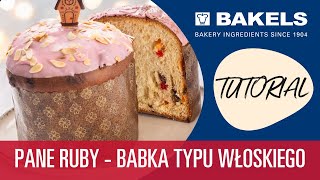 Pane Ruby babka typu włoskiego  KONCENTRAT CIASTA DROŻDŻOWEGO i CHOCKEX RUBY [upl. by Korb]