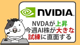 エヌビディアが上昇。今週、AI株が大きな試練に直面する【20240729】 [upl. by Relyk]