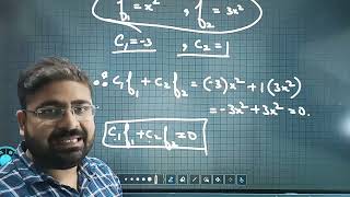 WRONSKIAN and DIFFERENTIAL OPERATORS  differential Eqns sem 2  jammu university cluster univ [upl. by Atiugram]