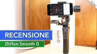 Stabilizzatore per Smartphone  ZhiYun Smooth Q  RECENSIONE ITA [upl. by Enahs291]