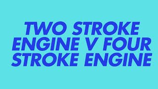 Two stroke Engine v Four stroke Engine 🛵🚙shortsengineDDSravi [upl. by Duleba263]