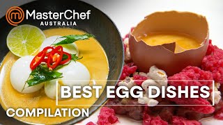 Best Egg Recipes  MasterChef Australia  MasterChef World [upl. by Llenrev]