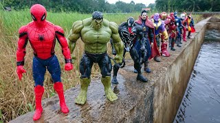 Avengers Superhero Story Marvels SpiderMan 2 Hulk Iron Man Captain America Venom [upl. by Kincaid]