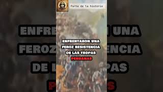 Tarapacá chile historia guerra ejercito peru shorts pacifico history [upl. by Januisz]