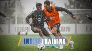 CRAZY RAIN TRAINING  Ciudad Real Madrid [upl. by Haldes]