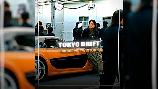 TOKYO DRIFT  4K60FPS TWIXTOR  FREE CLIPS [upl. by Ardnalac8]