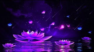 Peaceful Night 💜 Soothing Deep Sleep Music ★ Calming Meditation Healing 528Hz [upl. by Eneryt251]