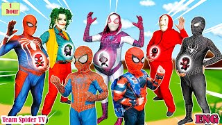 What If Many Spider man in 1 HOUSE When SpiderMan amp JOKER got pregnant Action Real Life [upl. by Kaye]