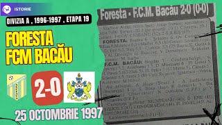 Foresta Suceava  FCM Bacău  Divizia A  Etapa 13  25 octombrei 1997 [upl. by Neelrahs]