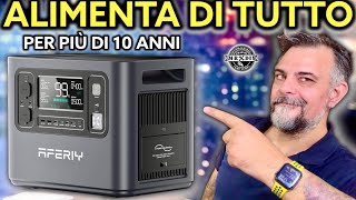 Puoi usare anche gli attrezzi e il compressore con questa power station da 2400W AFERIY P210 SOLARE [upl. by Cecilius]