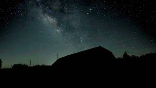 Milky Way Time Lapse Lumpkin Georgia 01 [upl. by Nohsar]