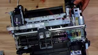 REASSEMBLY  Canon Pixma MG4250  fixing paper feeding error HD [upl. by Rehtul500]