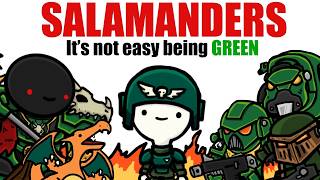 Salamanders The PERFECT Space Marine  Warhammer 40k Lore [upl. by Enilatan]