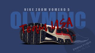 TEAM USA 2024 Nike Zoom Vomero 5 DETAILED LOOK AND PRICE INFORMATION [upl. by Yerroc]