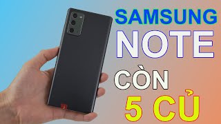 SAMSUNG NOTE 20  điện thoại dòng note nhiều điểm chê nhất [upl. by Arden]