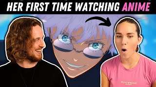 I showed my Best Friend ANIME OPENINGS amp ENDINGS for THE FIRST TIME 2 [upl. by Arni]