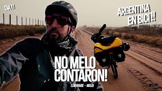 NO ME LO CONTARON  ARGENTINA EN BICI  🇦🇷🚲  DIA 11  Larroudé  Melo [upl. by Timmi]