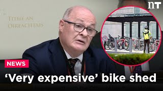 I dont accept it was a waste of taxpayers money  OPW chairman on the cost of €336000 bike shed [upl. by Ecirual]